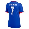 Camisola França Griezmann 7 Mulher Equipamento 1ª Euro 2024